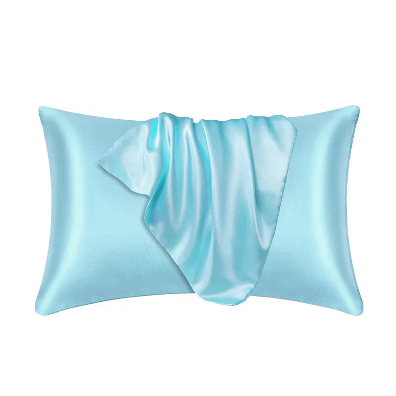 100% Mulberry Silk Pillowcase – Natural Hypoallergenic Fabric Caring for Skin and Hair for Every Woman Valuing Beauty Sleep – Ideal for Stylish Rest and Luxurious Regeneration in Your Bedroom