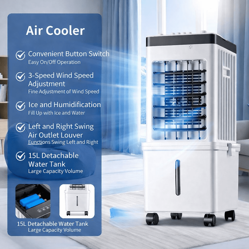 3-In-1 Portable Air Conditioner for Home