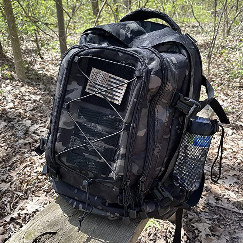 60L Expandable Tactical Backpack for Outdoor Travel