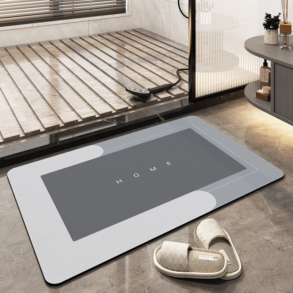 Absorbent Bath Mat - Modern Dry Floor Mat - Soft Microfiber - Image 10