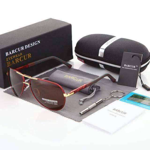 Adult Aviator Sunglasses – Polarized UV400 Lenses