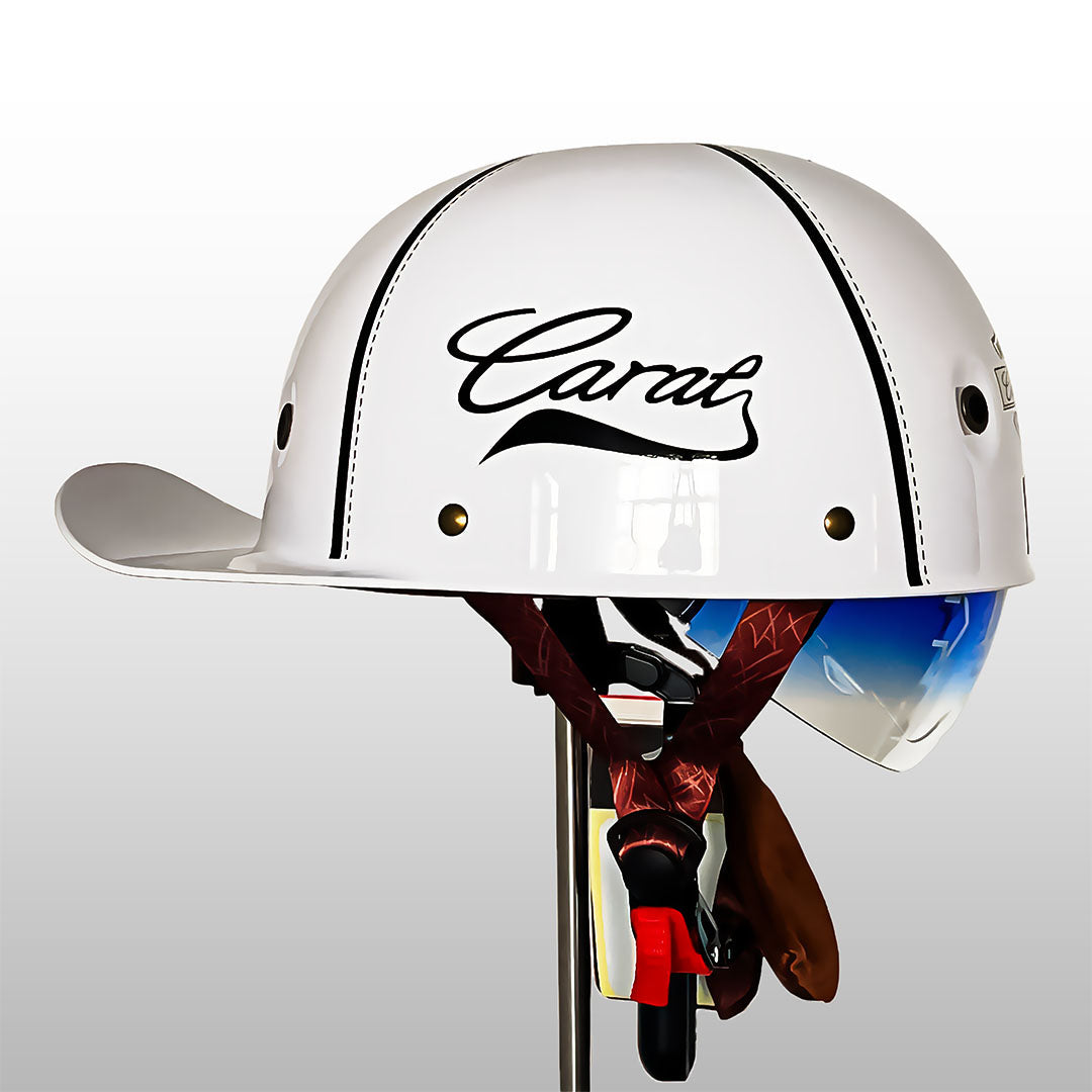 Baseball Cap Style Motorcycle Helmet
