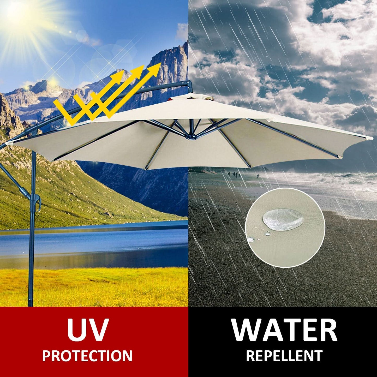 Bella | Arbo - Premium UV-Resistant Outdoor Parasol Umbrella