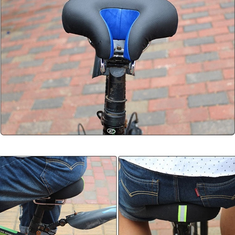 Bella | Noseless Bicycle Saddle Mountain Bike Thickened Soft Cushion (Blue)