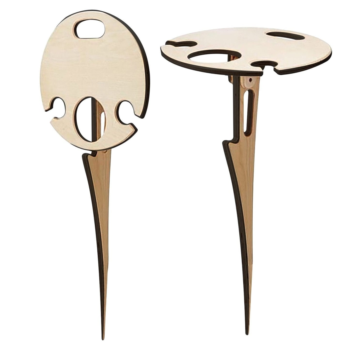 Bella Outdoor Wine Table for Summer Picnics