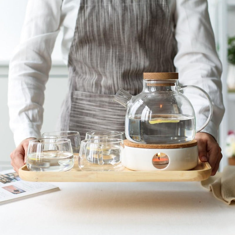 Bella | Scandinavian Glass Teapot Set