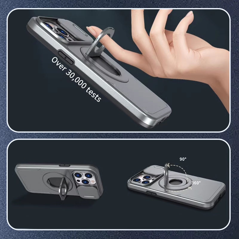 Bella | Shockproof Phone Case | Built-in Kickstand and Magnetic Protection