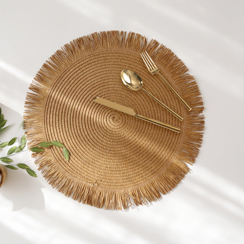 Bella | ThermoLuxe | Round Braided Placemats