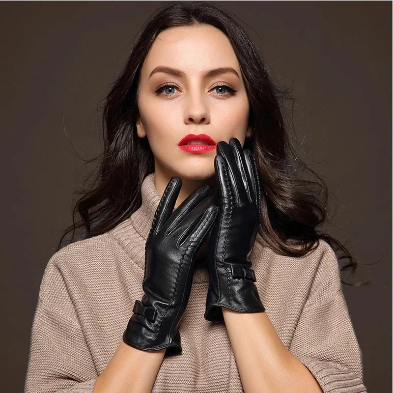 Bella | Vegan Leather Gloves