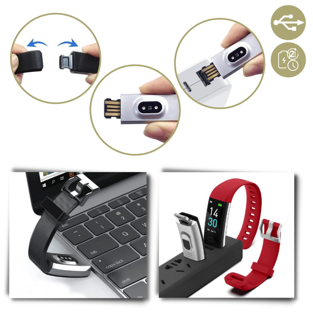Bella | VitaWatch | Senior Smartwatch with Health Monitor and Large LED Screen