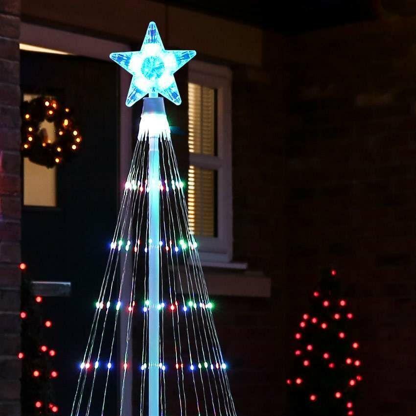 Choreographed Light Show Tree