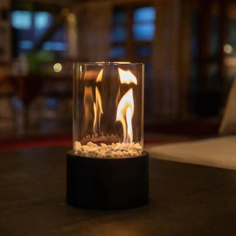 Classic Open Flame Oil Table Lamp
