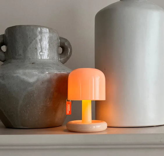 Cordless Glass Table Lamp - Modern Minimalist Accent Light - Image 5