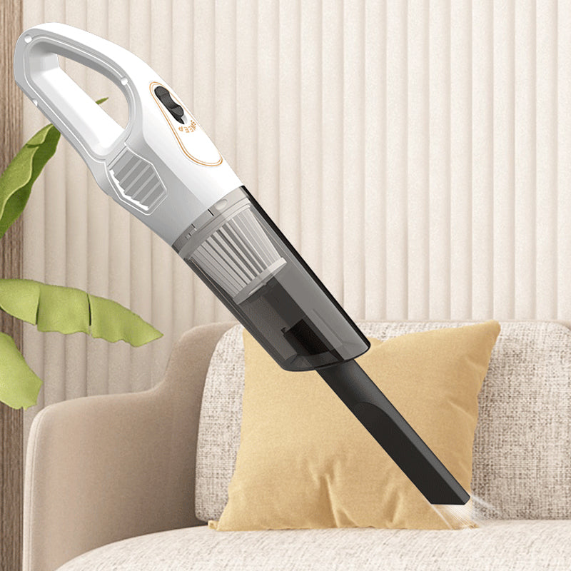 Cordless Handheld Vacuum Cleaner for Home and Car, White/Black