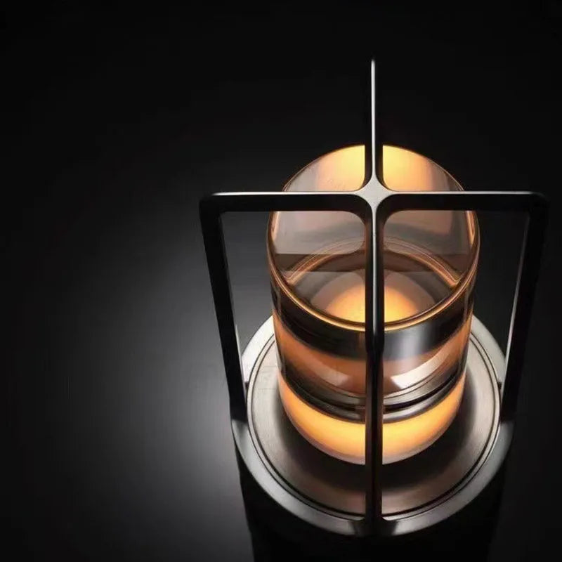 Cordless Metal Nordic LED Table Lamp with Touch Dimming