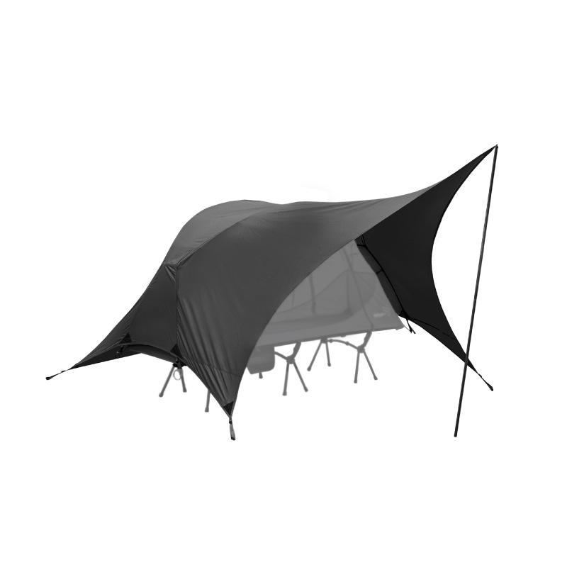 Cot-Compatible Solo Bivy Tent with Rainfly