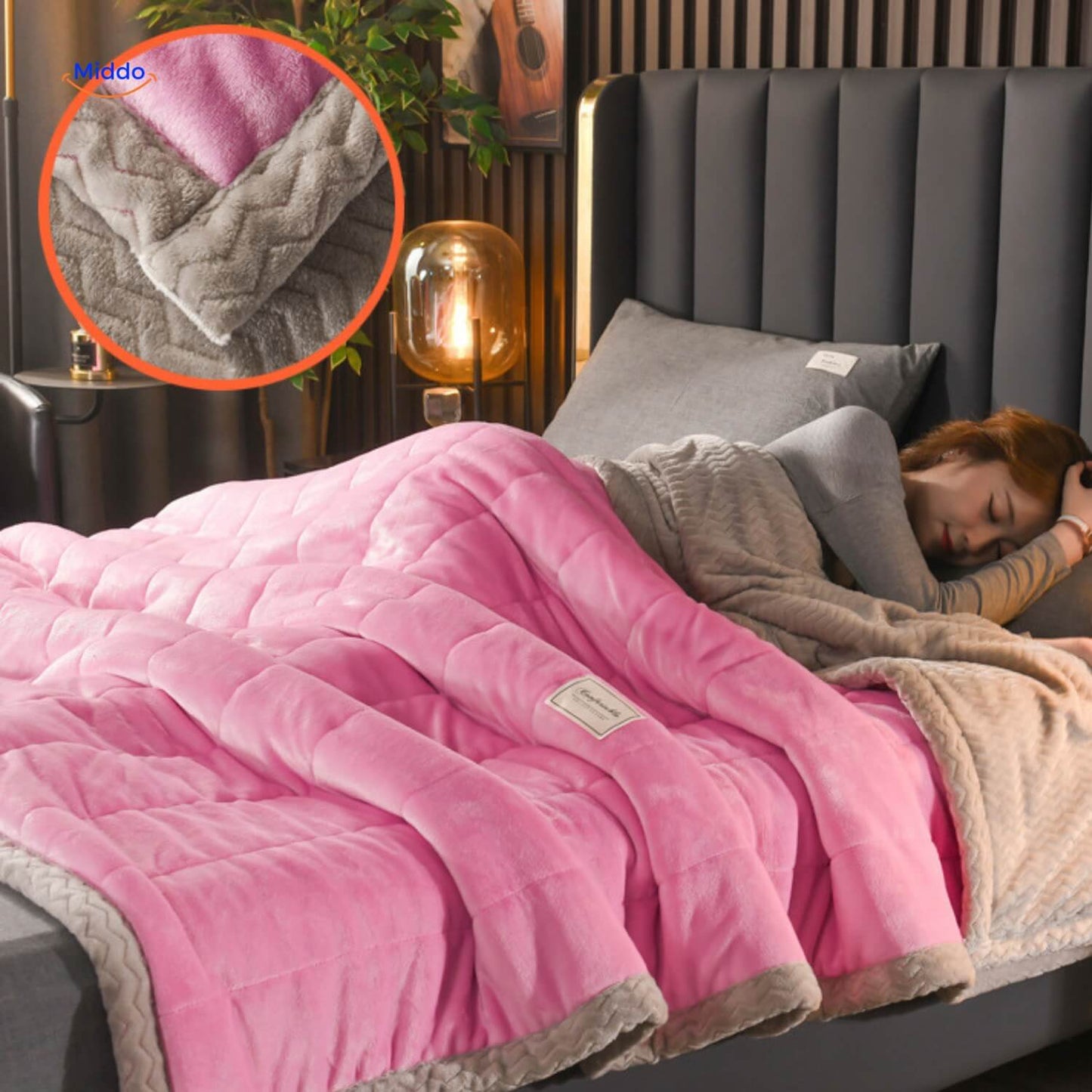 CozyFleece Plush Wool Blanket | Warm and Comfortable, Ideal for Winter