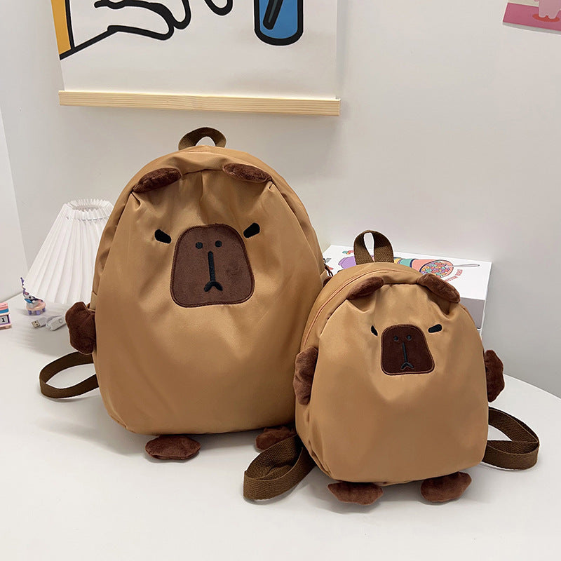 Cute Plush Animal-Shaped Backpack
