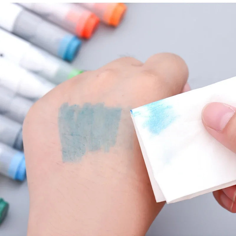 Dual-Tip Washable Art Markers for Kids & Adults