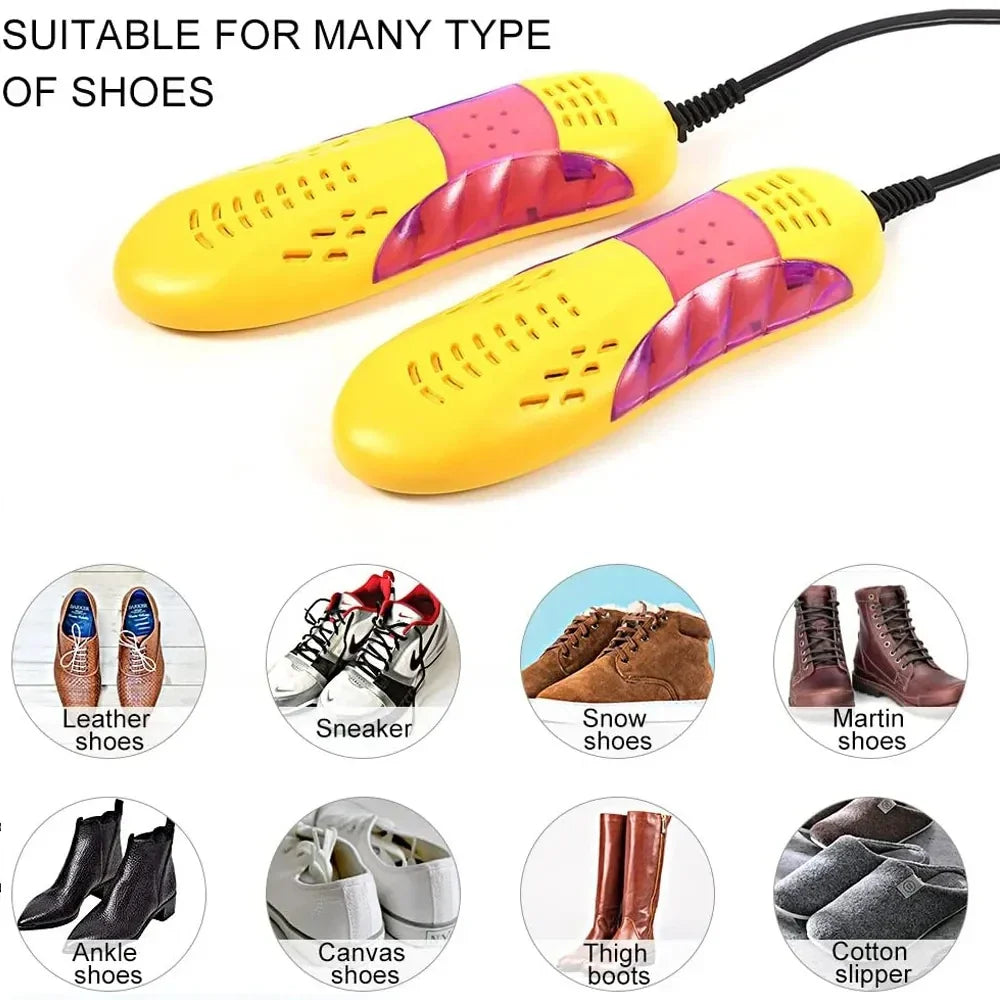 Electric Shoe Dryer - UV Odor Eliminator | Foot Warmer