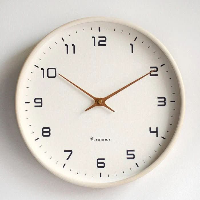 Elegant Clock - Wooden Wall Clock with Silent Movement - Scandinavian Design - Image 5