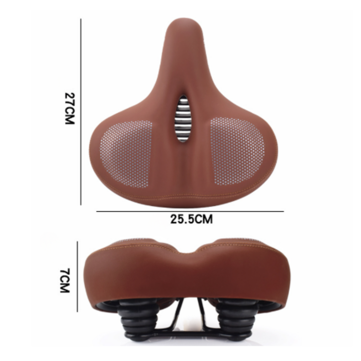 ErgoSoft Bicycle Saddle for Comfortable Riding