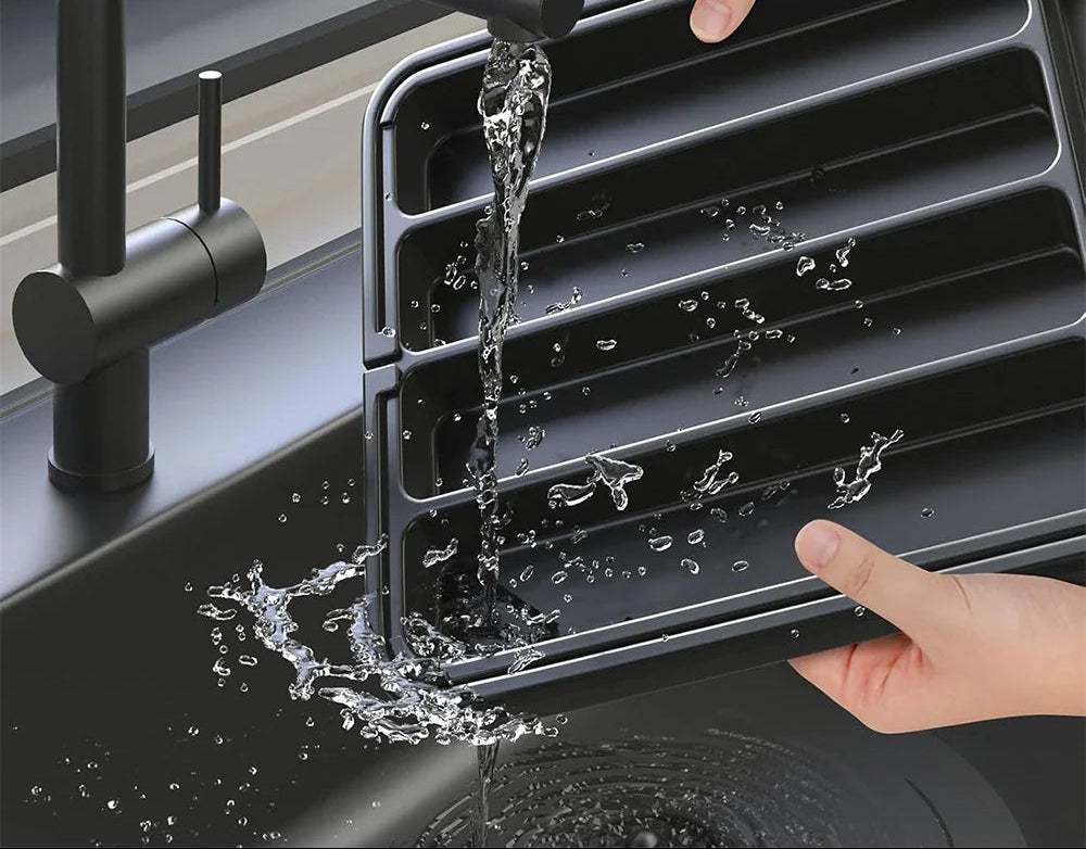 Expandable Cutlery Drawer Organizer with Adjustable Width – Dedicated Compartments for Forks, Knives, and Spoons