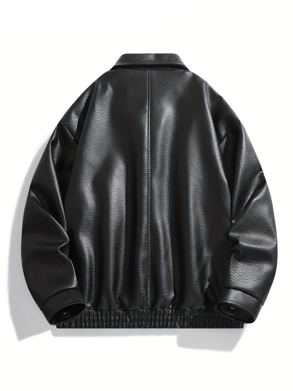 Faux Leather Biker Jacket
