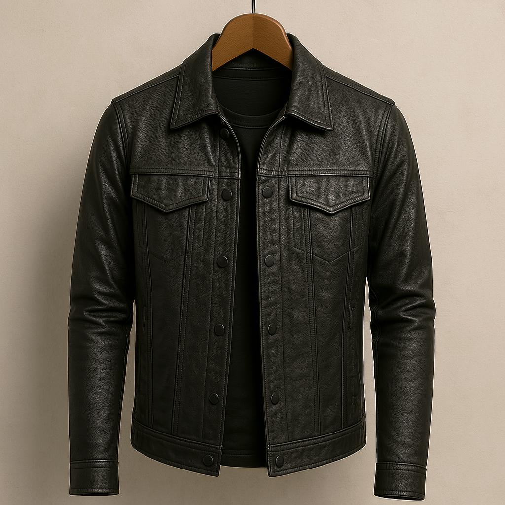 Faux Leather Rider Jacket