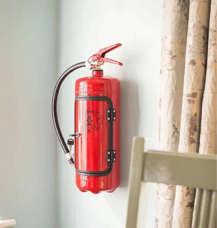 Fire Extinguisher | Hidden Fire Extinguisher Bar | Secret Compartment for Drinks | FireBar