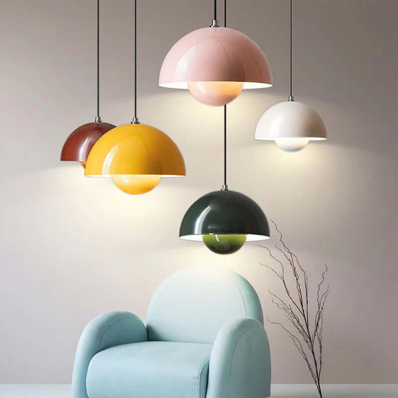 Flowerpot Design LED Pendant Light for Bedroom