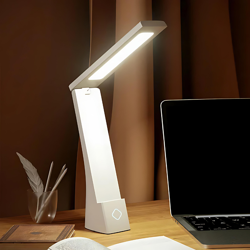 FoldLuxe – Foldable LED Table Lamp with Touch Control & Modern Minimalist Design