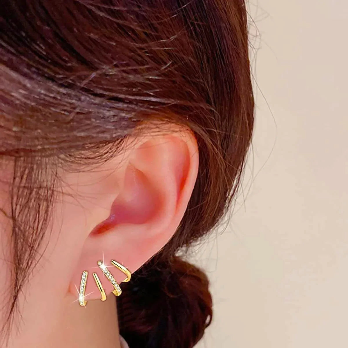 Four-Claw Earrings