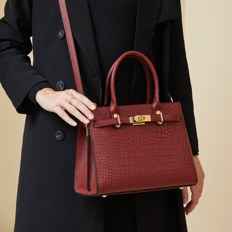 Geneve Leather Handbag