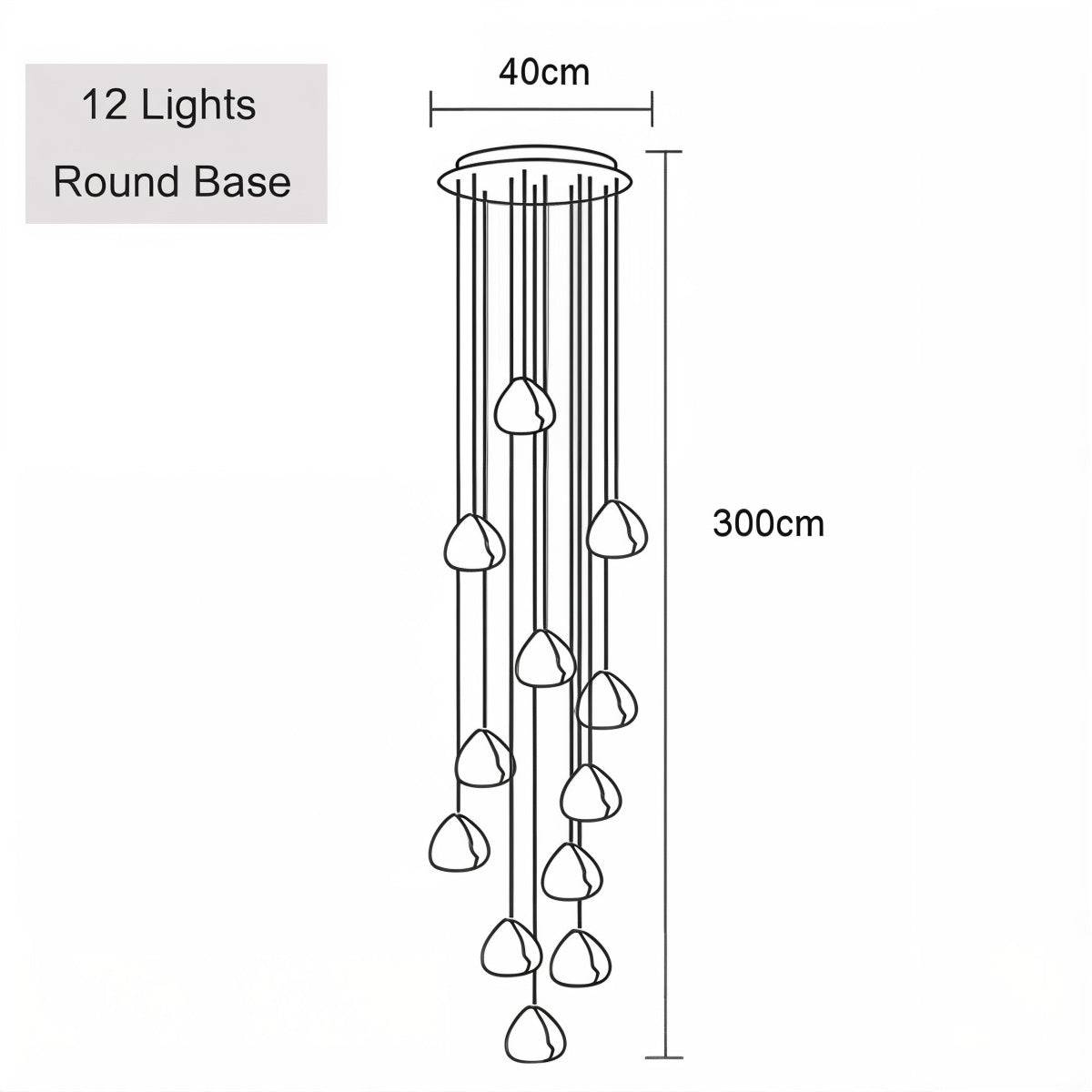 Glass Ball Pendant Light - Modern Hanging Chandelier - Elegant Lighting Fixture - Image 12