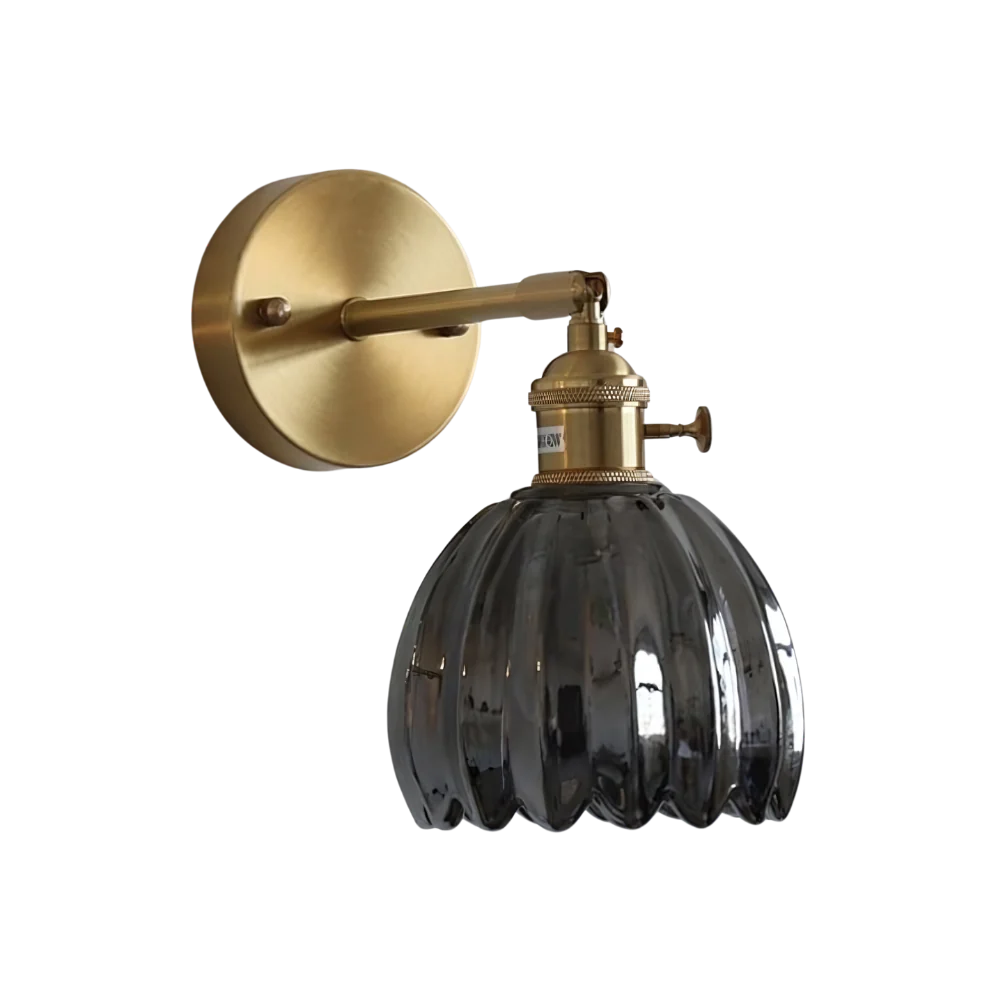 Glass Wall Sconce - Stylish Wall Lamp - Elegant Lighting Fixture - Image 9