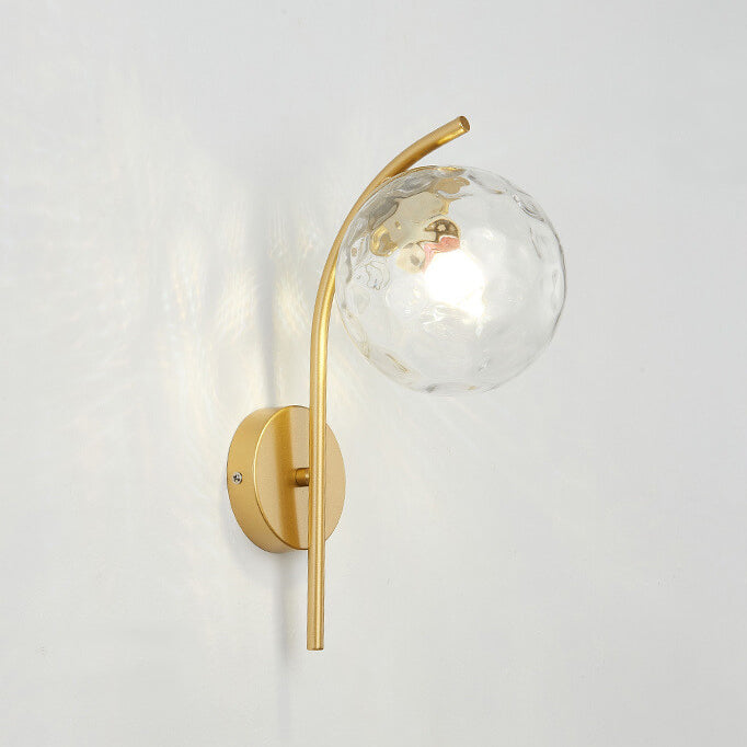 Globe Glass Wall Sconce - Modern Arc Wall Light - Stylish Nordic Design - Image 8