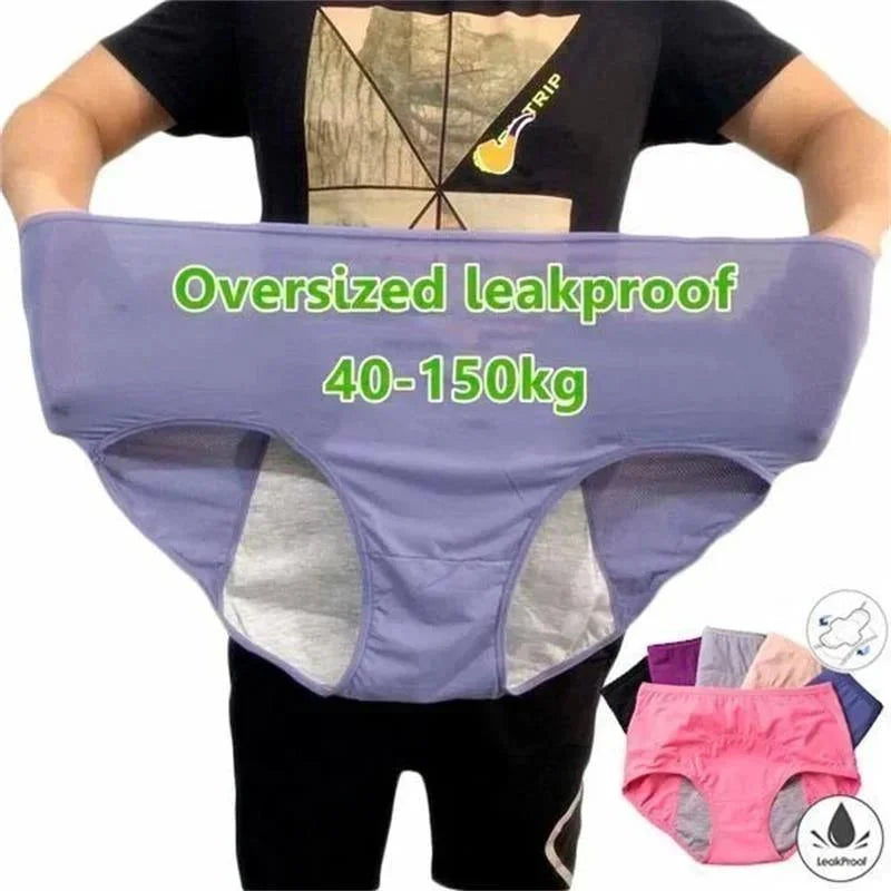 High-Waist Leak-Proof Panties - Maximum Protection