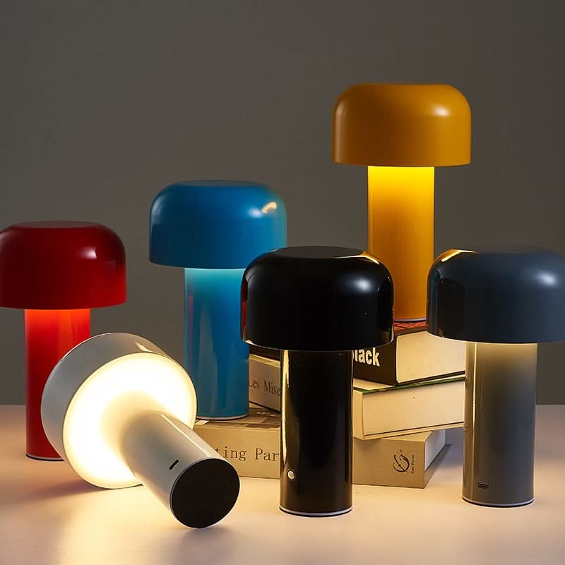 Italian Mushroom Dimmable Cordless LED Table Lamp