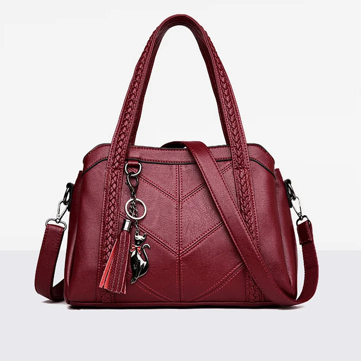 Leather Handbag | Women's Handbag | Spacious and Organized | Freja