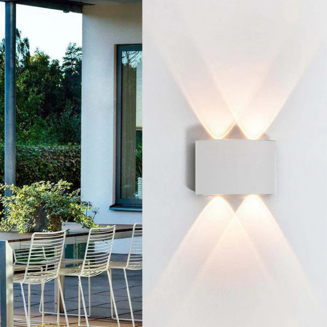 LED Wall Lamp - Modern Style Lighting Fixture - Indoor & Outdoor Aluminium Sconce - Image 5