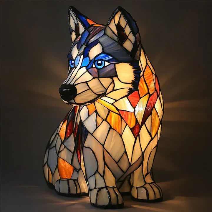 Lumidog Dog Lamp: Unique Handmade Ambient Lighting & Decoration