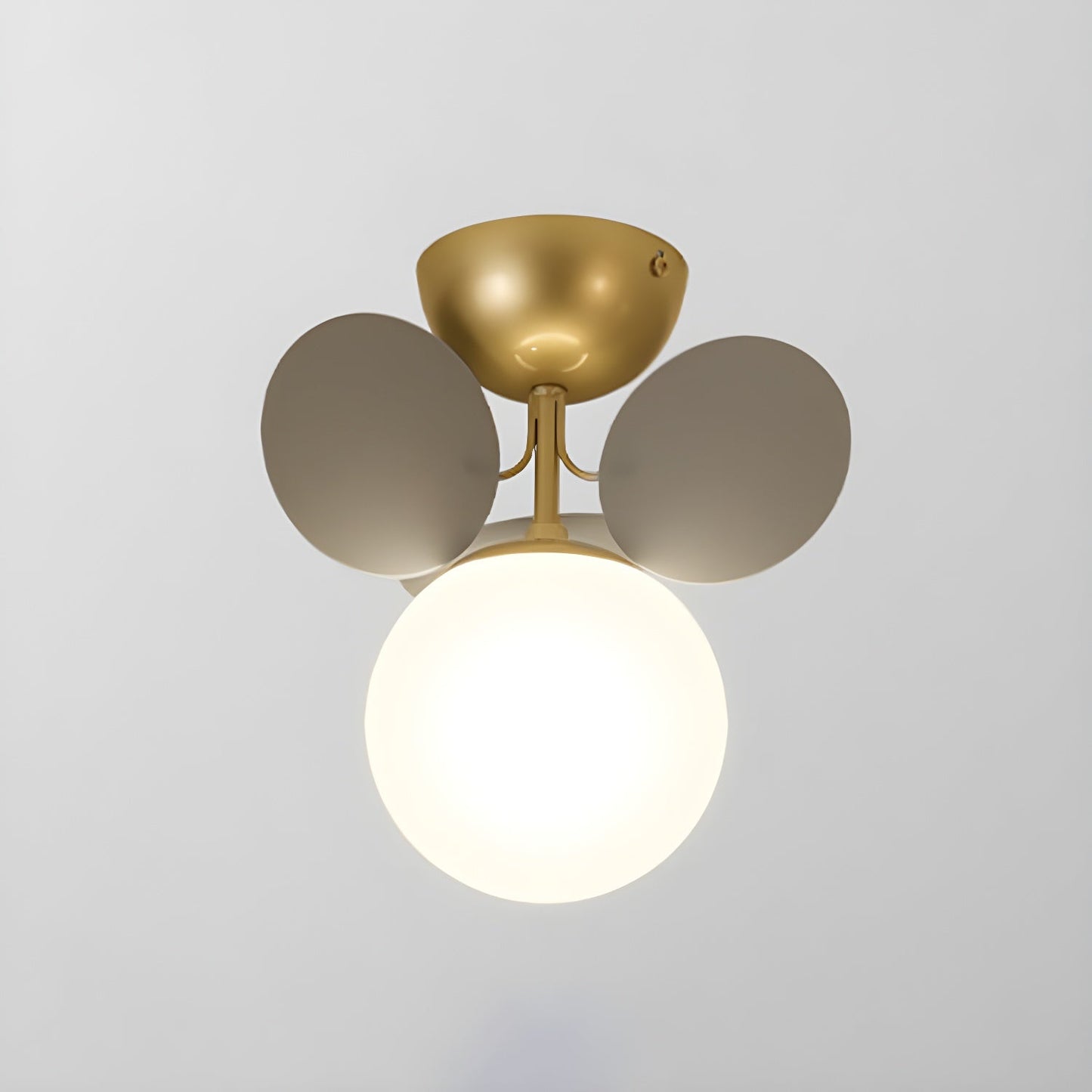Macaron Style Glass Globe Ceiling Light - Modern Flush Mount Lamp - Stylish Lighting - Image 7