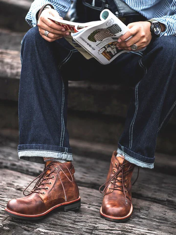 Men's Orthopedic Comfort Boots for All-Day Support