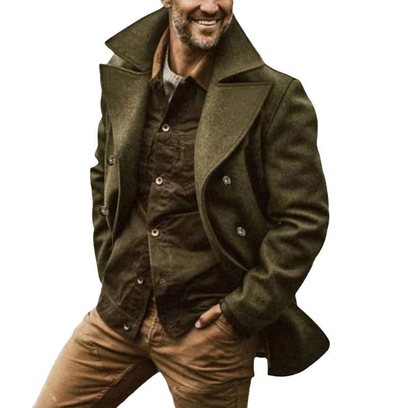 Men's Wool Peacoat