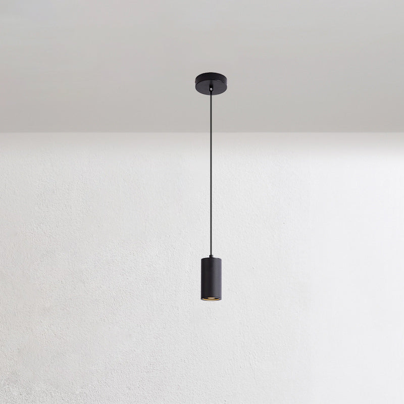 Minimalist Cylinder Pendant Light - Aluminium & Iron - Modern Style - Image 5