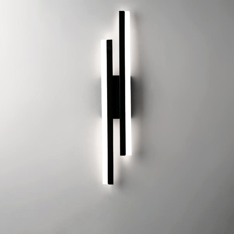 Modern Geometric Wall Sconce - Iron & Acrylic LED Light - Image 7