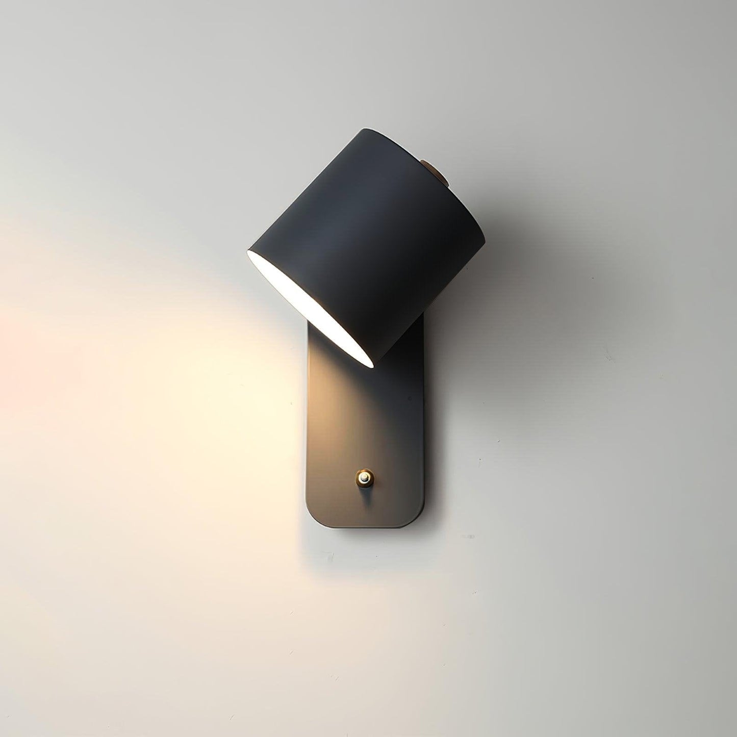 Modern Iron Wall Sconce - Rotatable Cylinder LED Wall Lamp - Minimalist Lighting - Image 9