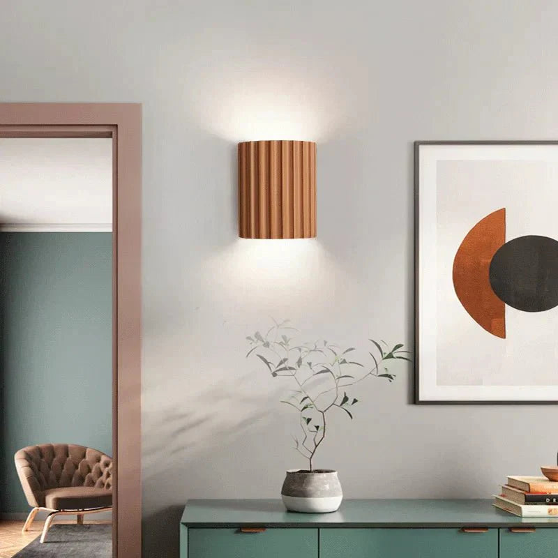 Modern Resin Wall Sconce - Minimalist LED Lighting - Nordic Style - Image 2