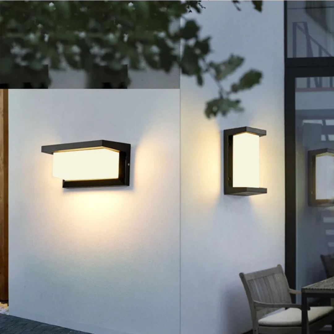 Motion Sensor Outdoor Wall Light - Energy Efficient - Modern Style - Plastic LED Lamp - Image 5